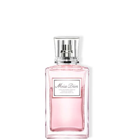 olio secco satinato dior|Miss Dior Huile De Rose Fraiche Pour Le Corps.